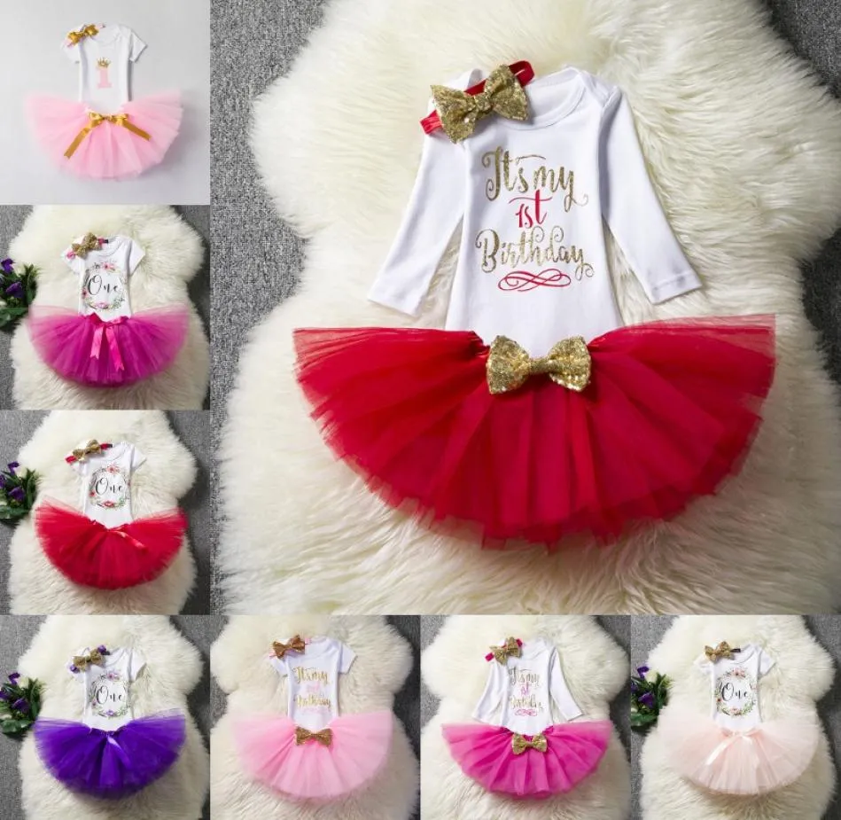 1 yıl kız elbise prenses kızlar tutu elbise yürümeye başlayan çocuk çocuk kıyafetleri bebek vaftiz 1. ilk doğum günü kıyafetleri infantil vestido 1302694153