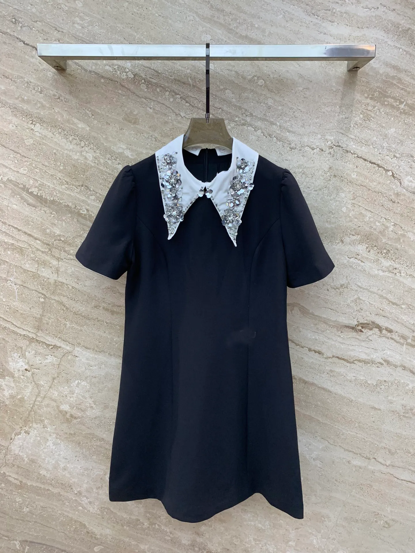 Spring summer polo dress Women casual lace Dress Designer dresses Fashion sleeveless party A-line skirt Sexy skirts