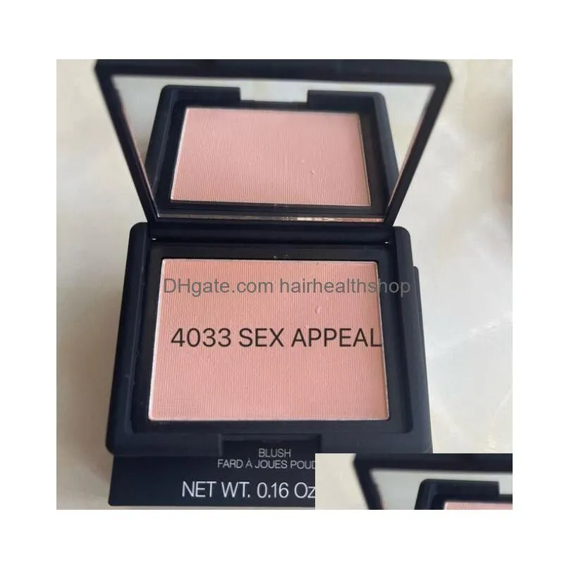 Blush B Brand Nrs Gesichts-Make-up, 4,8 g, Bronzer, Textmarker, Palette, 0,16 oz, Hochglanz-Kosmetik, 3 Farben, Orgasmus-Appeal, tief, Drop-Lieferung, H Dhigb