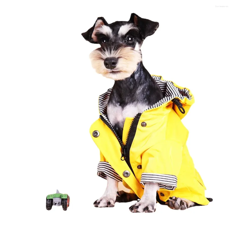 Vêtements pour chiens Veste à capuche pour animaux de compagnie avec des vêtements épais coupe-vent et chauds Grand automne hiver imperméable imperméable
