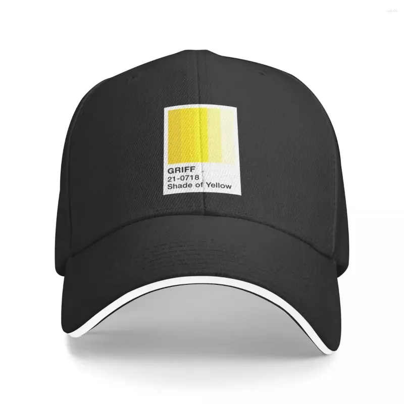 Gorras De Pelota Griff - Sombra De Gorra De Béisbol Amarilla Linda En El Sombrero Diseñador Hombre Mujer