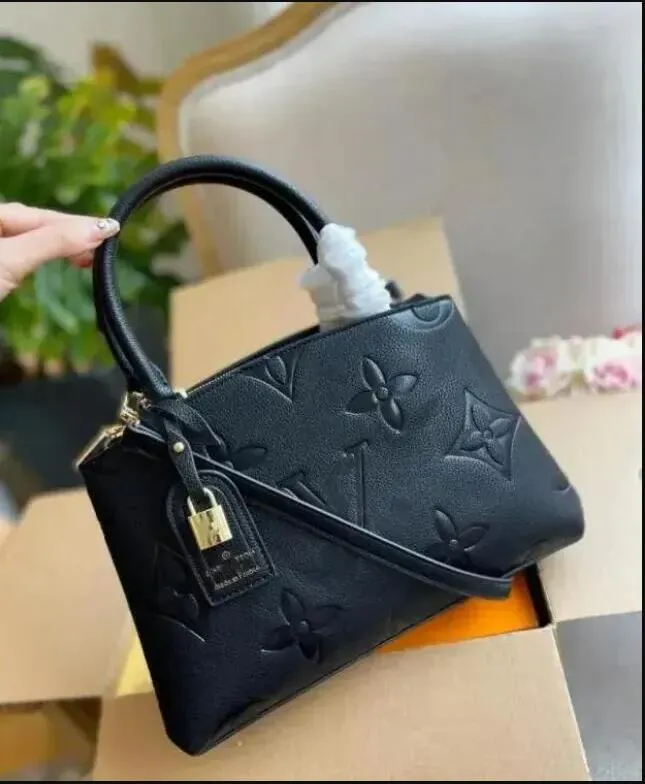 Bolsa de couro genuíno bolsas femininas designers em relevo ombro mensageiro sacos bolsa feminina clássico bolsa tote feminino satche