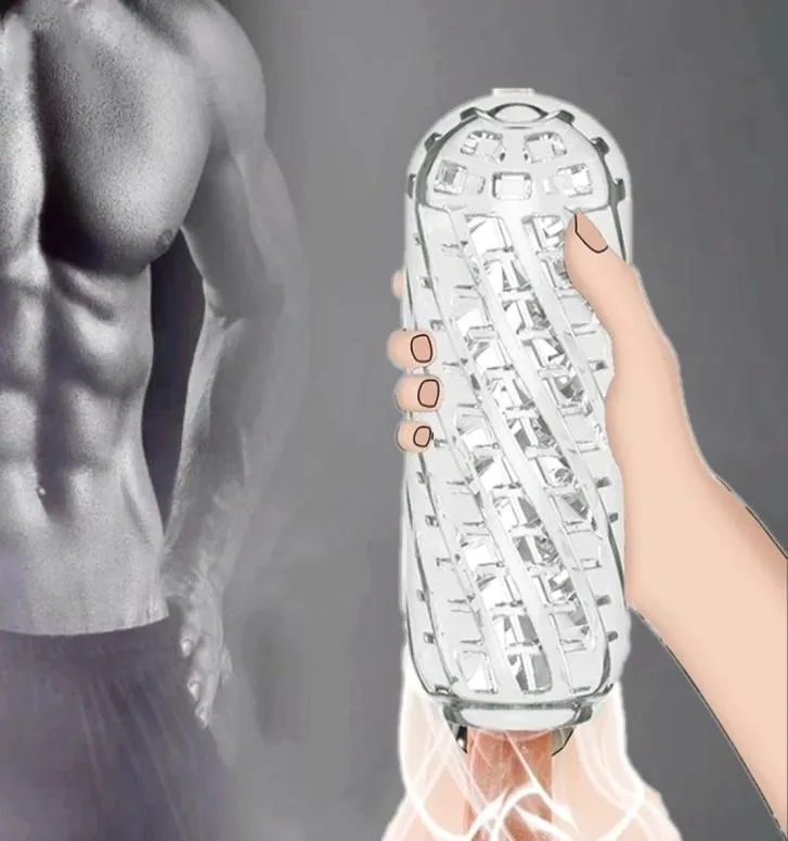 Masturbadores de silicona transparentes, juguetes suaves seguros, masturbador masculino para orgasmo, juguete sexual, Vagina realista, productos para adultos 1656953