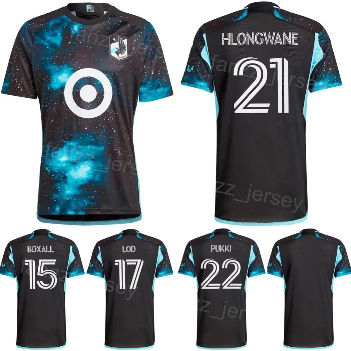 24-25 Soccer Minnesota United FC 25 Alejandro Bran Jerseys 22 Teemu Pukki Bongokuhle Hlongwane Tani Oluwaseyi Hassani Dotson Emanuel Reynoso Football Shirt Kits