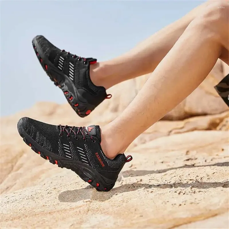 Zapatos de fitness Tamaño 43 Grandes Rojos Tenis para hombre Zapatillas de deporte tácticas Primavera Senderismo Bota Deporte Superior Equipo de moda Trotar en venta Tnis YDX1