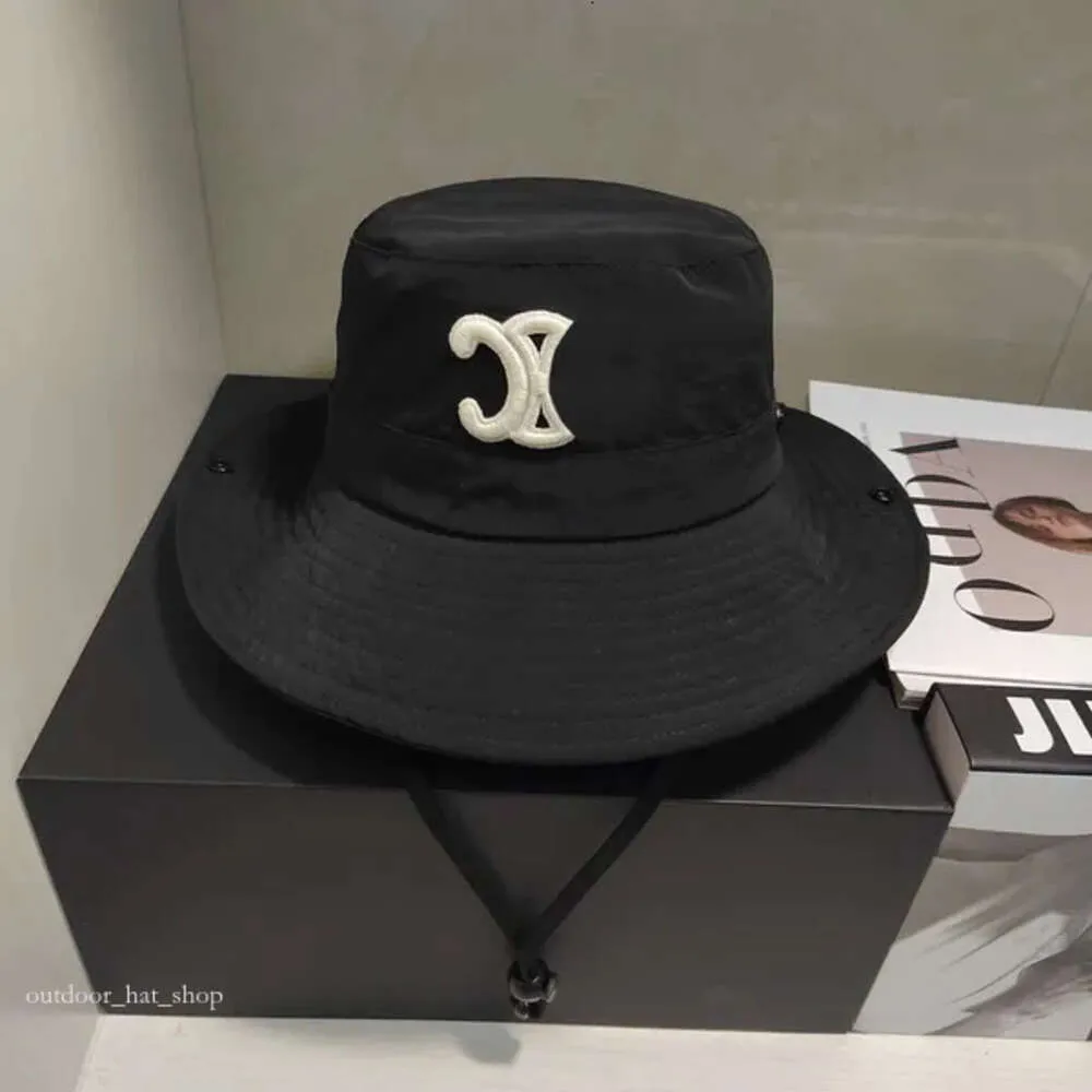 Celiene Becket Nieuwe herenhoed Designer Baseball Bucket Hats Lente en zomer Letters Geborduurd Verstelbaar Meerkleurig Effen Heren Dames Hiphop 110