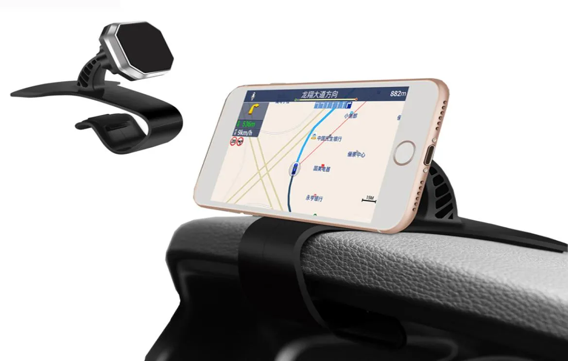 Universal Auto Dashboard GPS Navegação Celular Titular Ajustável Celular Carro Ímã Suporte Clipe Suporte para iPhone 14928608