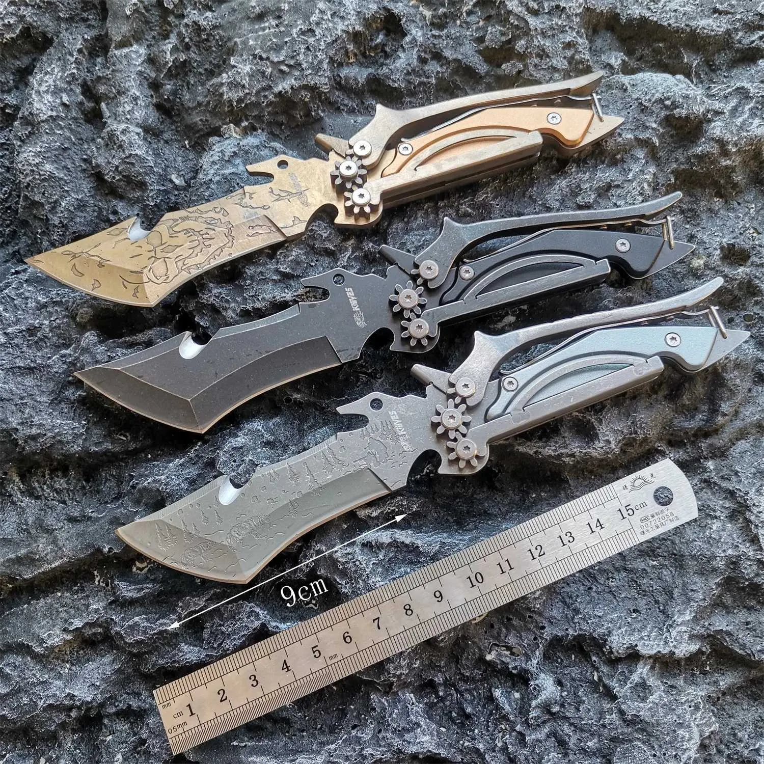 Camping Hunting Knives 8cr1 3MOV Blade Fixed Tactical Military Survival in the Wild Outdoor Hunting Knives om rand recht te snijden mes 240315