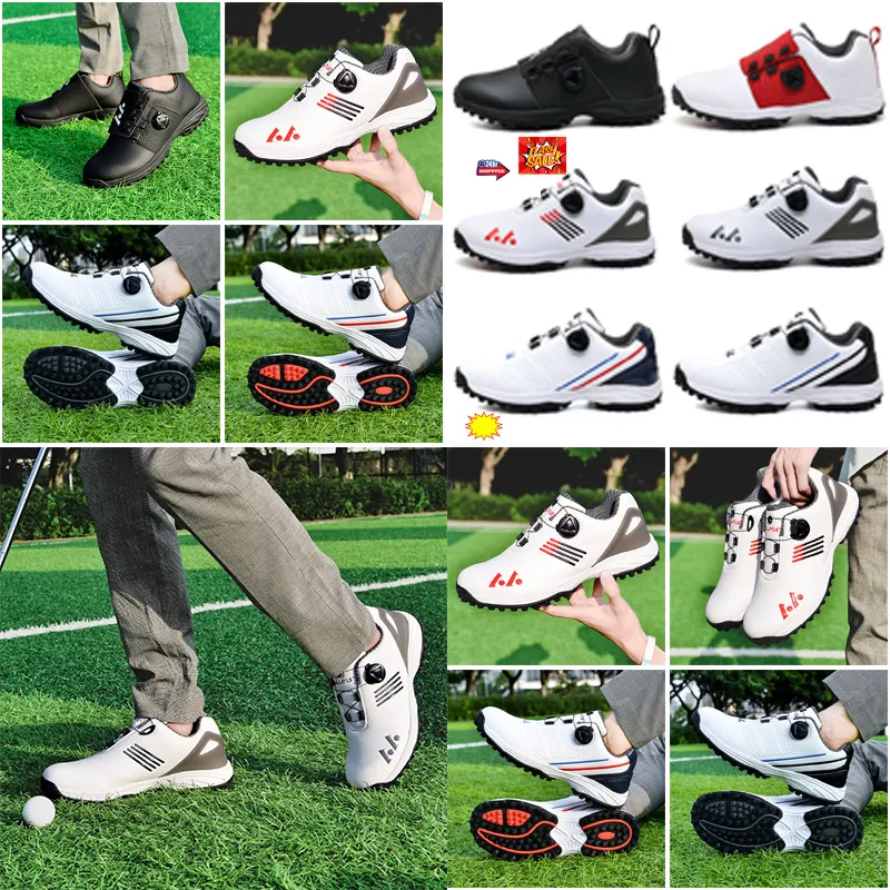 Owqther Produits de Golf Chaussures de Golf Professionnelles Hommes Femmes Vêtements de Golf de Luxe pour Hommes Chaussures de Marche Golfeurs Baskets athlétiques mâle GAI