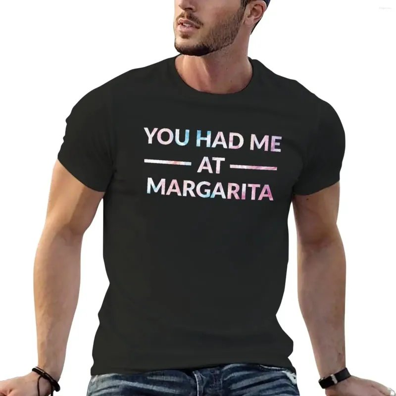 Erkek Polos Beni Margarita'da Sahip Olduğunuz - Komik Alıntı T -Shirt Hippi Giysileri Vintage Sade Erkekler Egzersiz Gömlek