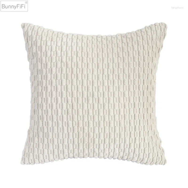 Pillow 30x50 Corduroy Cover 45x45 50x50cm Decorative Chain Design Thick For Sofa Livingroom Home Decor Pillowcase