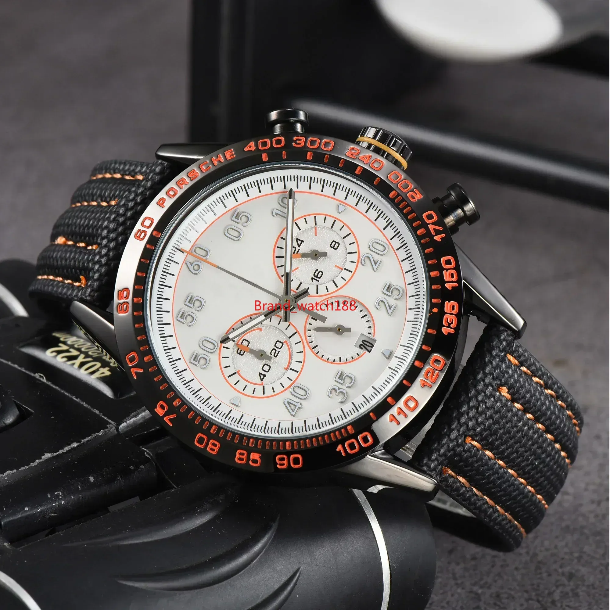 Newly Original Brand Luxury Men Watches Leather Strap Automatic Date Daily Waterproof Quartz Best Designer Top AAA Clocks