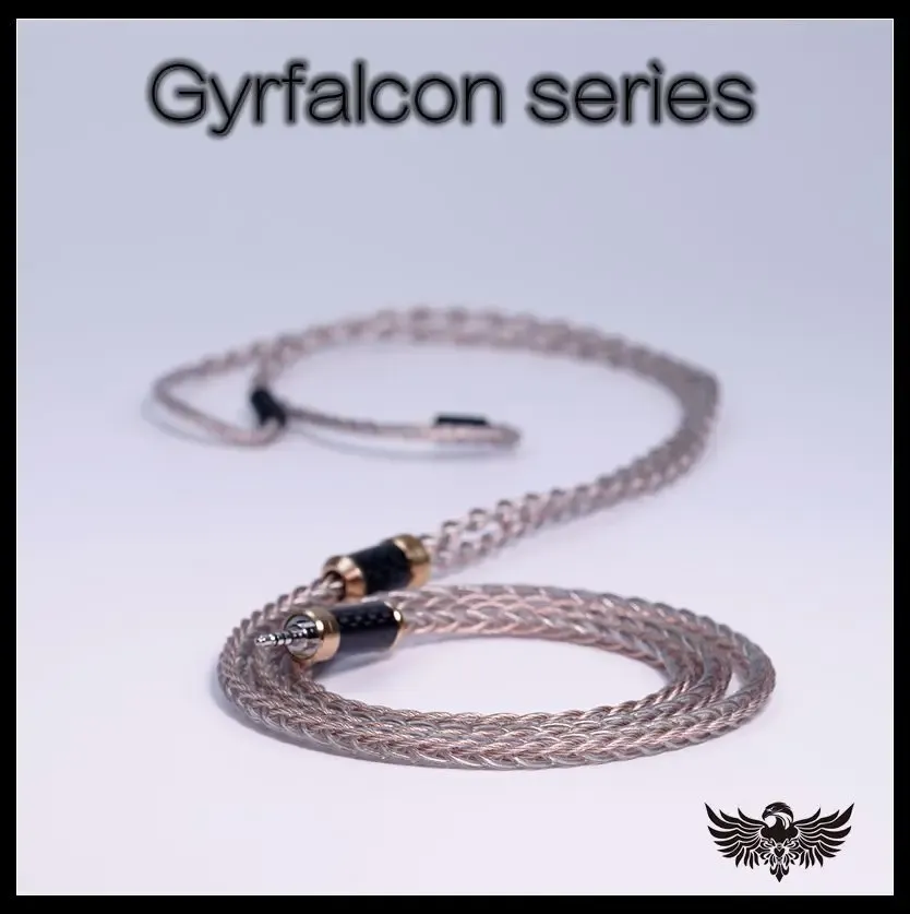 Accessories Gyrfalcon series Precious metal top headset upgrade cable N5005 0.78MM MMCX QDC