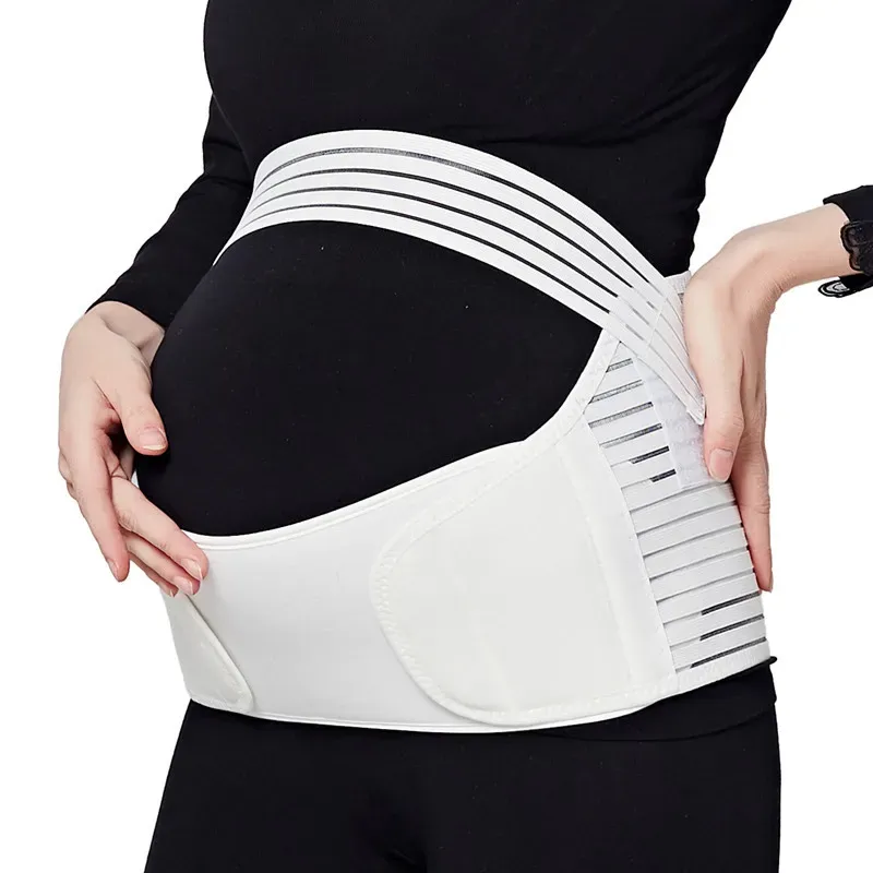 Tanks Maternity Belly Band för gravida kvinnor andas graviditet Stödbälte justerbar midja bakbuksband Band Moderskapskläder