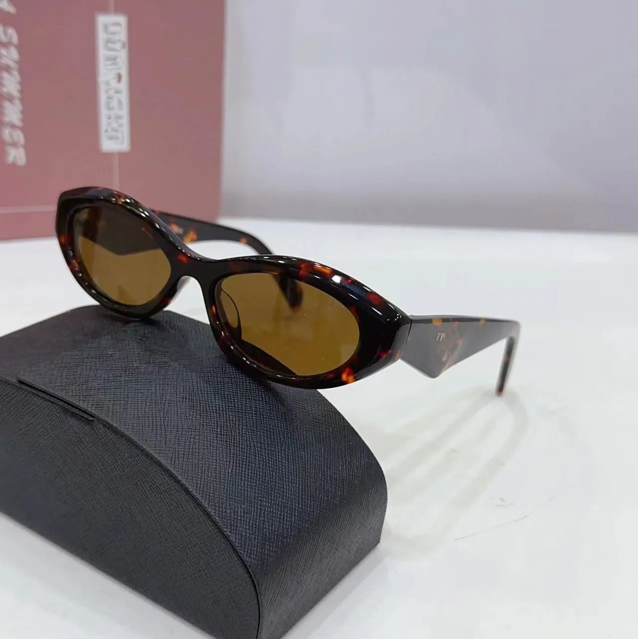 Designer for Men Women P Letter Retro Eyewear Beach Outdoor Classic Brand Sunsels Fashion 10A Quality