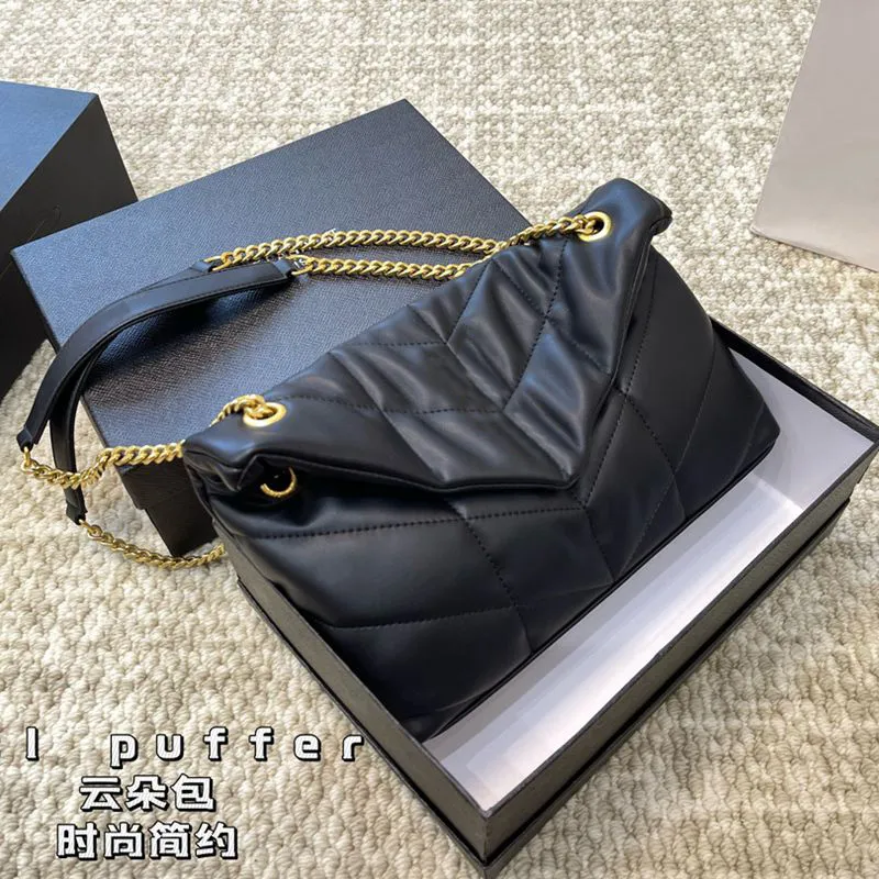 Tasarımcı Çanta Küfürü Kadın Moda Çantaları Omuz Çantaları Lüks Çanta Deri Deri Çapraz Kadın Tote Lady Crossbody Bulut Çantası Çanta