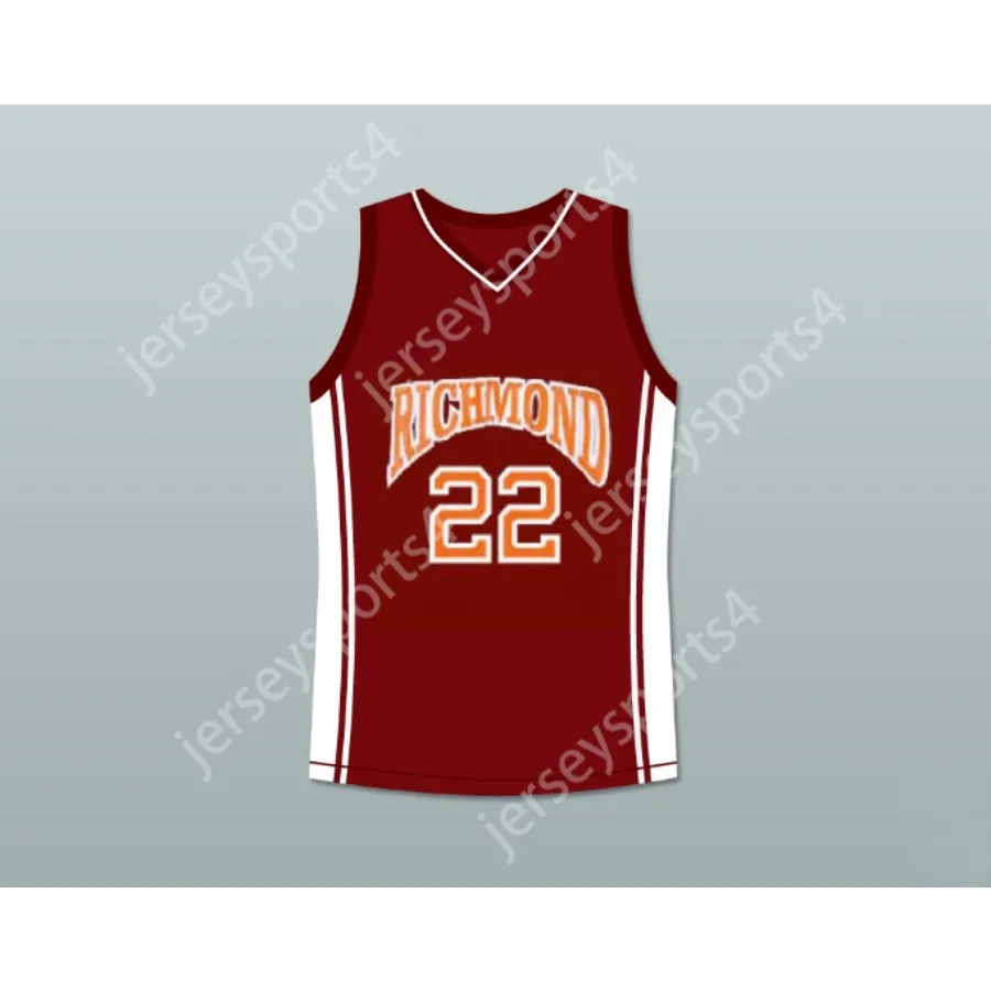 Personnalisé n'importe quel nom n'importe quelle équipe COACH CARTER RICK GONZALEZ TIMO CRUZ 22 JERSEY DE BASKETBALL Tous cousus Taille S M L XL XXL 3XL 4XL 5XL 6XL Qualité supérieure