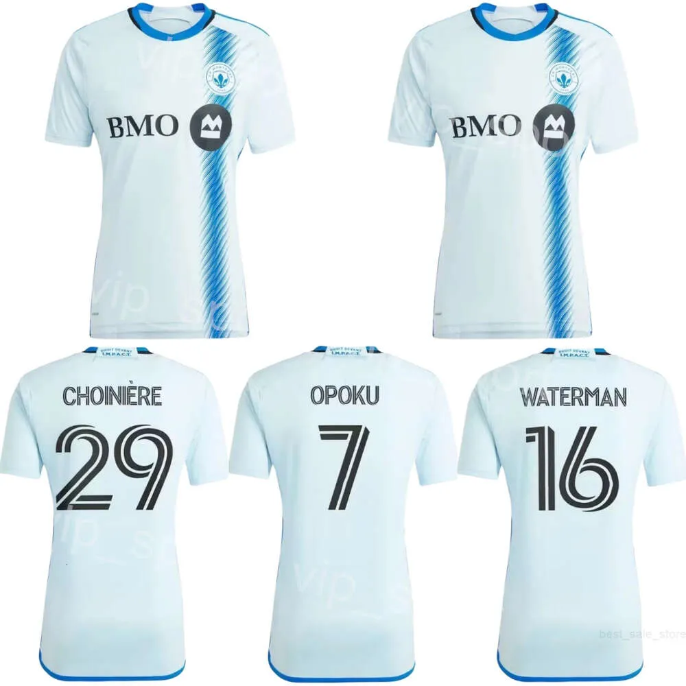 Montreal Impact Soccer Jerseys 24-25 Men 9 Coccaro 40 Sirois 25 Corbo 6 Piette Edwards Choiniere Opoku Waterman Ibrahim Toye Quioto Lappalainen Football Shirt Kits Kits