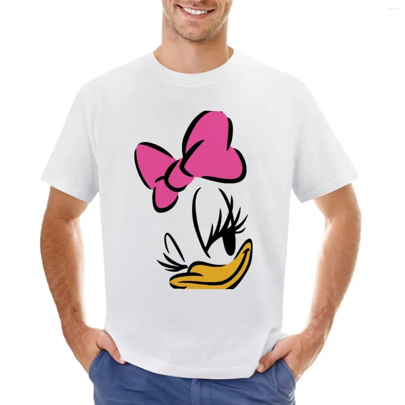 Męskie topy z czołgami Miss Daisy T-Shirt Plain Edition Cotton