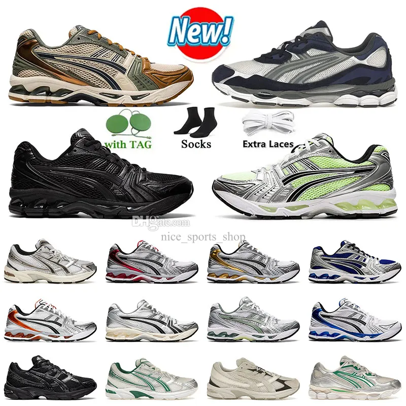 gel kayano 14 hommes femmes chaussures de course Gel NYC graphite Oyster Gray GT 2160 Cream Solar Power flower pur argent 1090 White Orange Mens Trainers Sneakers Sports 36-45