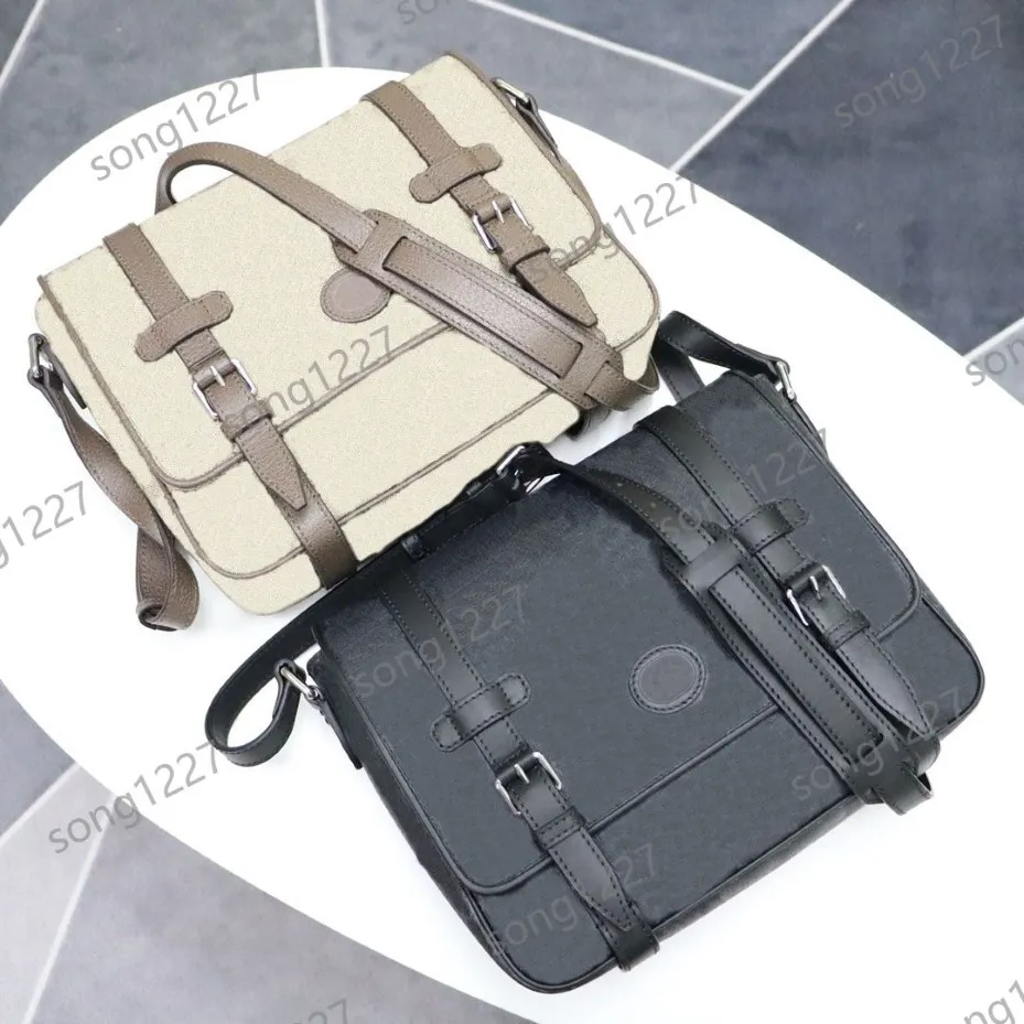 Sacs postier G658 Modèle de gaufrage Luxurybag542 Sacs à main de mode design Le kaki noir est facile à transporter Sac à main minimalisme269l