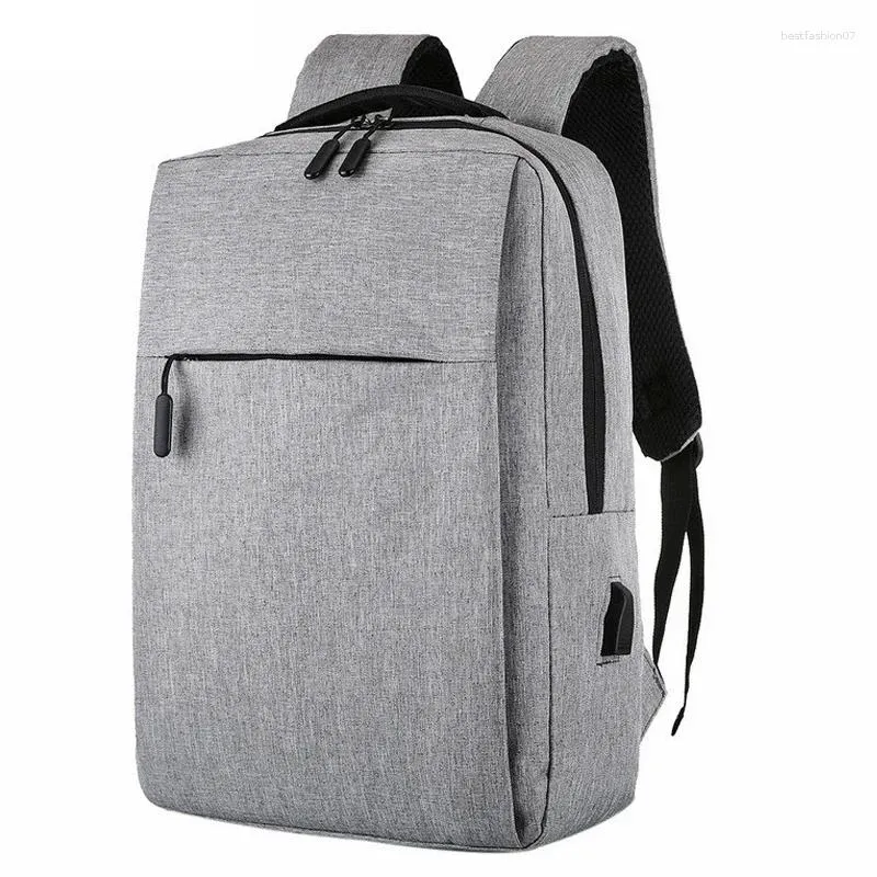 Sac à dos USB sac d'école pour ordinateur portable Anti-vol hommes pour 15.6 pouces ordinateur portable voyage sacs à dos hommes loisirs sacs à dos Mochila