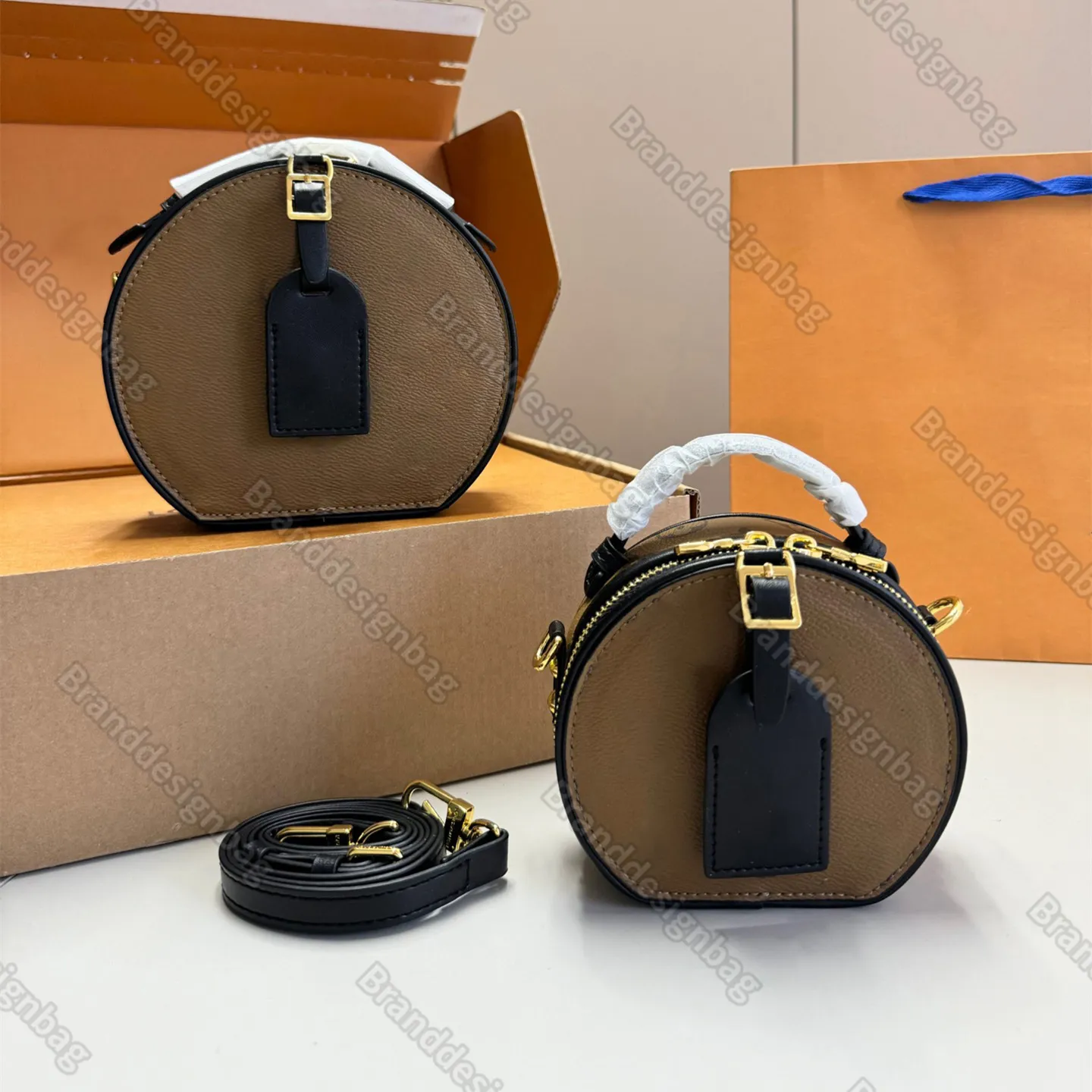 Concepteur De Luxe Mini Sac De Chapeau Poitrine De Boite Femmes En Cuir  Sacs Dépauvage Menos De 30€ | Popular Y Conveniente | DHgate | Semblable À  Goyard.