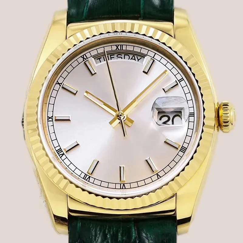 الساخنة الساخنة مراقبة المصمم على مدار الساعة مقاوم للماء Waterproof Wristwatch Wristwatch Business Relojes Stainless Steel Watch 41mm 2024 SB074 C4