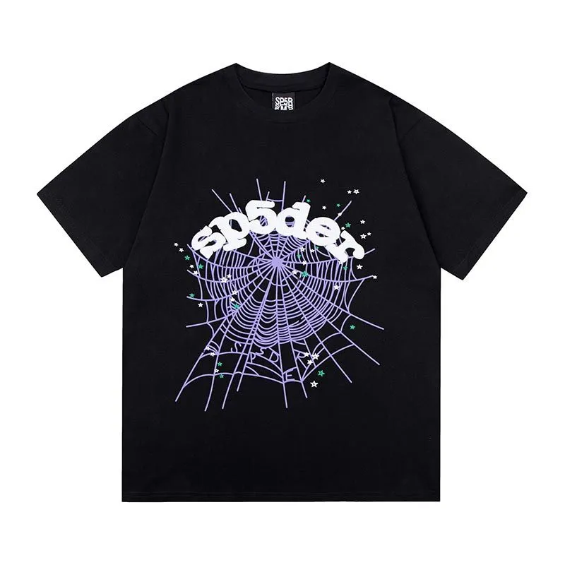 DHgate.com:Sp5der T Shirt Designer Men T Shirt Pink 555555 DHgate.com:Sp5der T Shirt Designer Men T Shirt Pink 555555