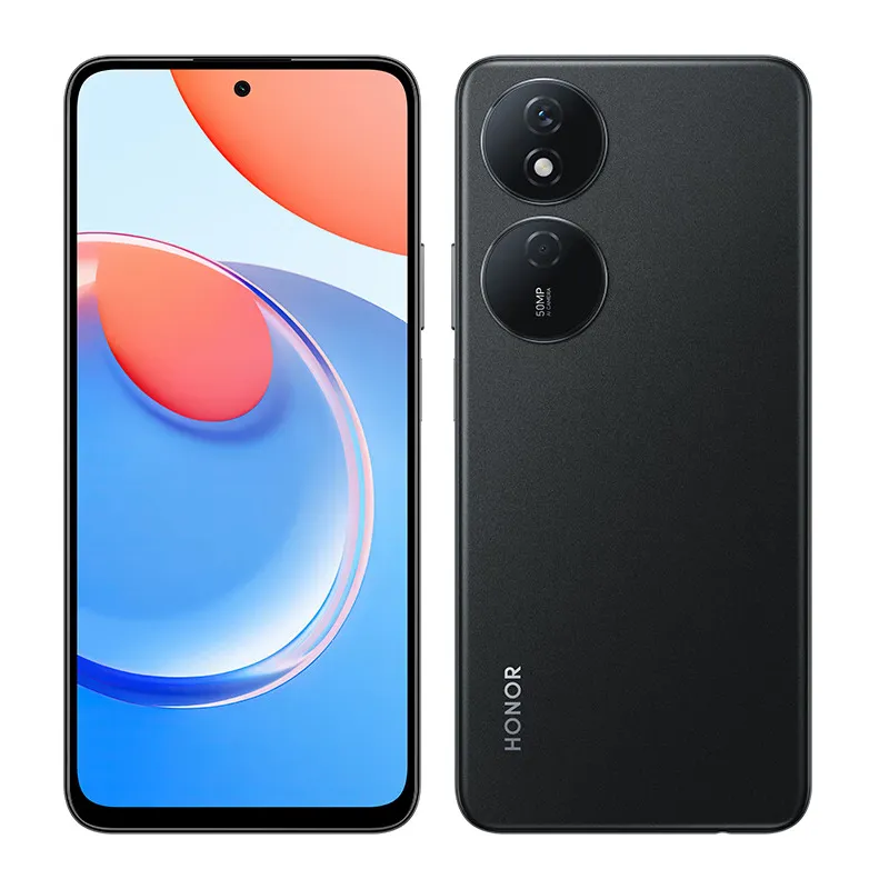 Telefono cellulare originale Huawei Honor Play 8T 5G Smart 8 GB 12 GB RAM 256 GB ROM MTK Dimensity 6080 Android 6.8 "90 Hz Schermo intero 50.0 MP AI 6000 mAh Face ID Cellulare con impronta digitale