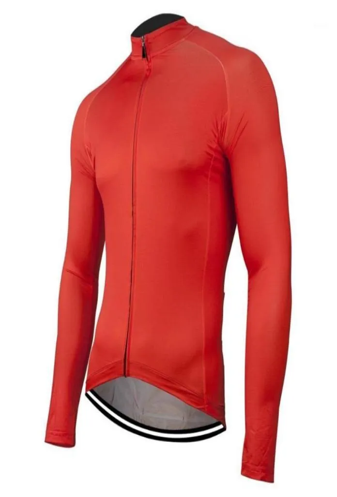 2020 maglia da ciclismo da uomo manica lunga bici MTB strada corsa in montagna top camicia da bicicletta abbigliamento nero rosso arancione blu11400644