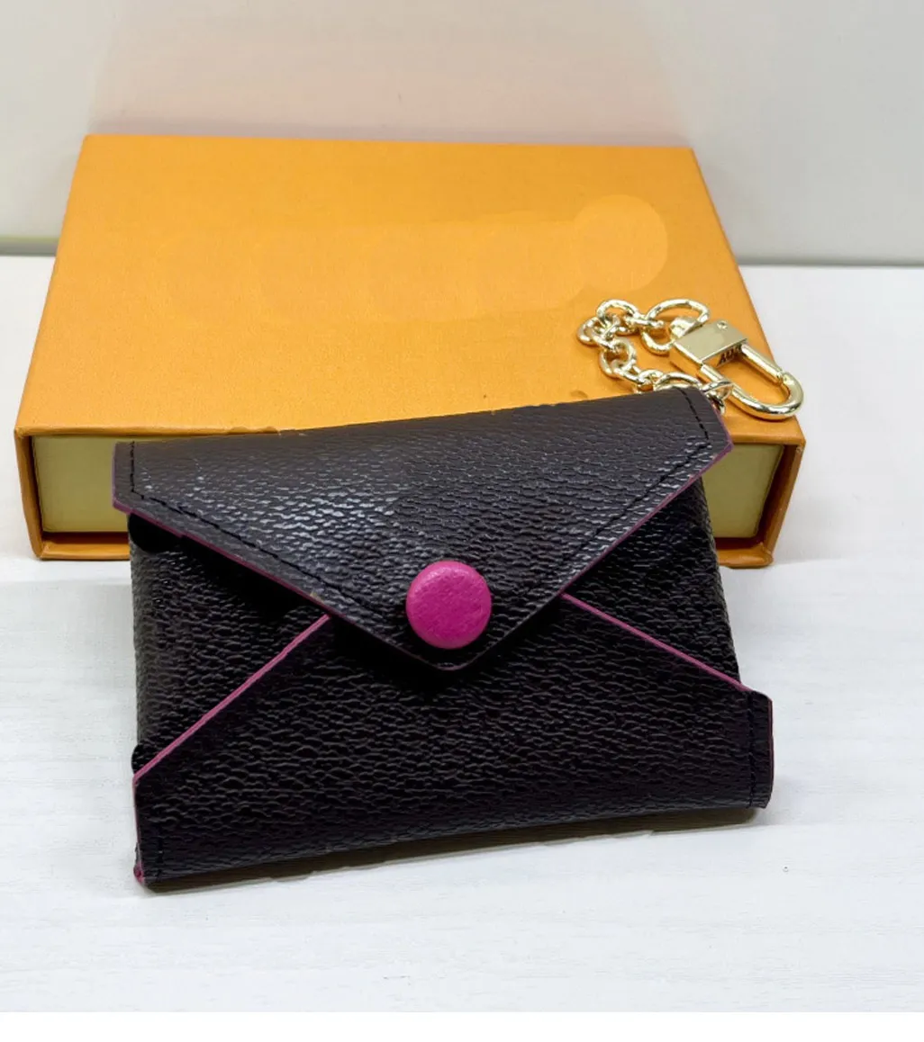 Designer Purse Mini Designer Wallet L Small Size V Card Seat Small Size Fashion Leather Key Bag Coin High Quality Wallet