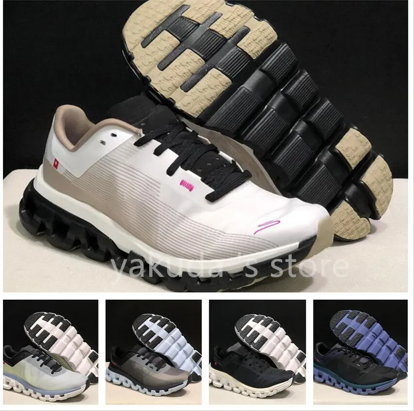 Flöde 4 Lätt dämpad löpsko njut av komfort Stylish Design Men Women Runner Sneakers Yakuda Sports utomhus utomhusskor Dhgate rabatt