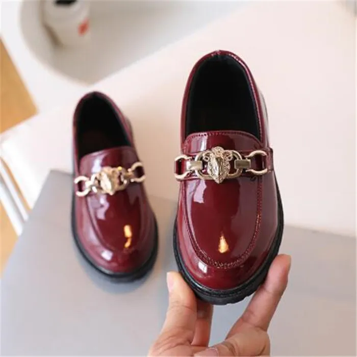 New Fashion Girls Shoes Cute Sweet Childrens Casual Sneakers Kids Flats Toddler Girl Princess Leather Shoes Size 25 35 From 18 15 DHgate
