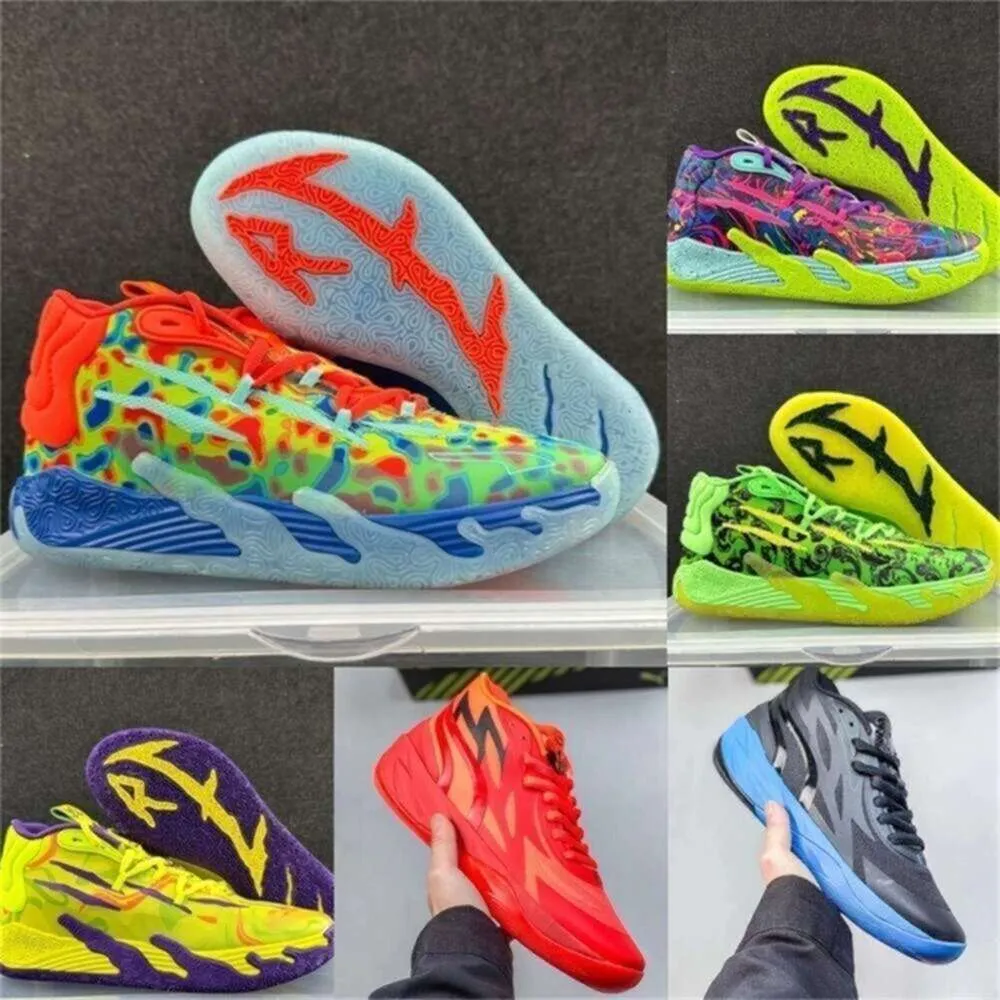 Ball Lamelo 3 Mb.03 Mb3 Men Basketball Shoes Rick Rock Ridge Red Queen City Not From Here Lo Ufo Buzz City Black Blast Trainers s Size 36-46 X8