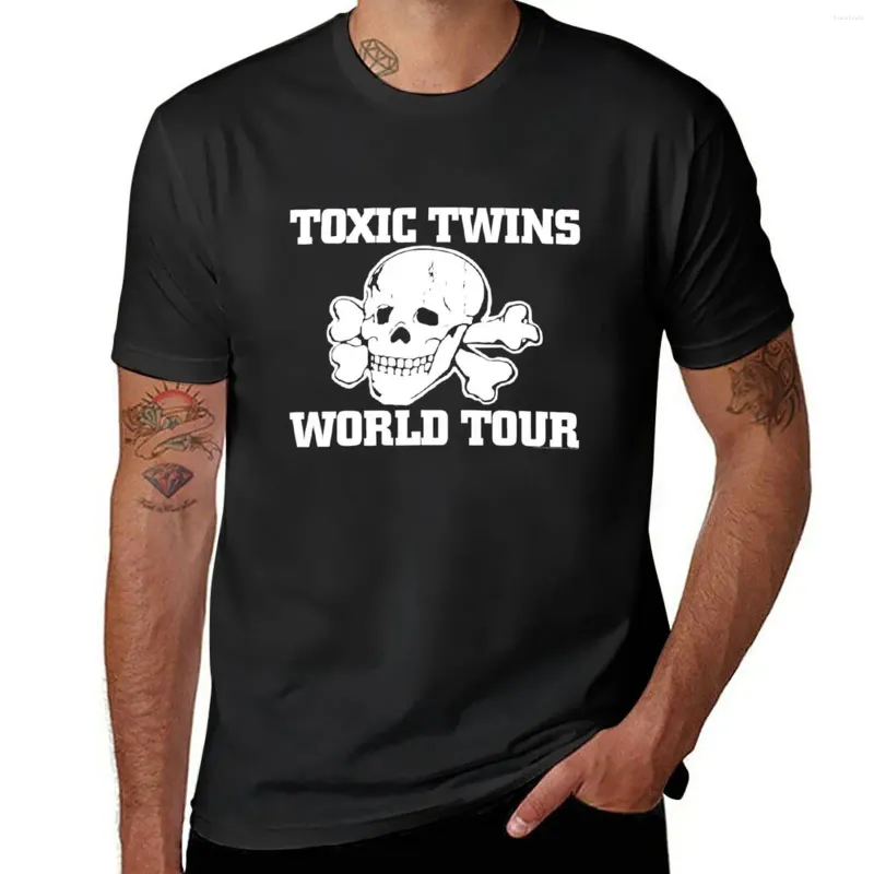 Мужские майки Toxic Twins World Tour Футболка Edition Большие размеры Пот Мужские высокие футболки