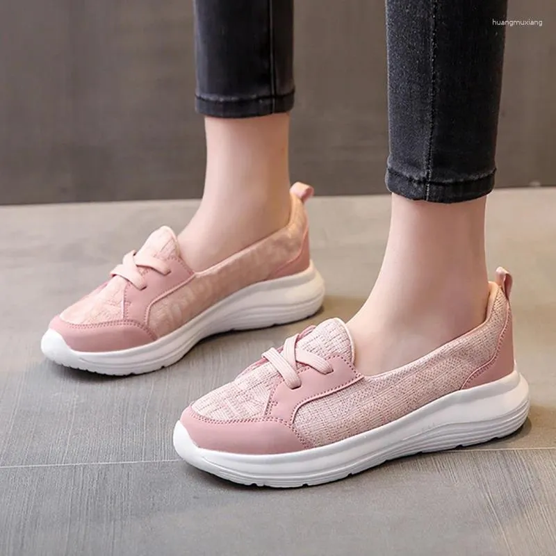 Casual Shoes Women Daily Leisure Loafers Flats Cushioning Durable Soft Outsole Breathable Sneakers Comfy Stylish Anti-Slip Flat