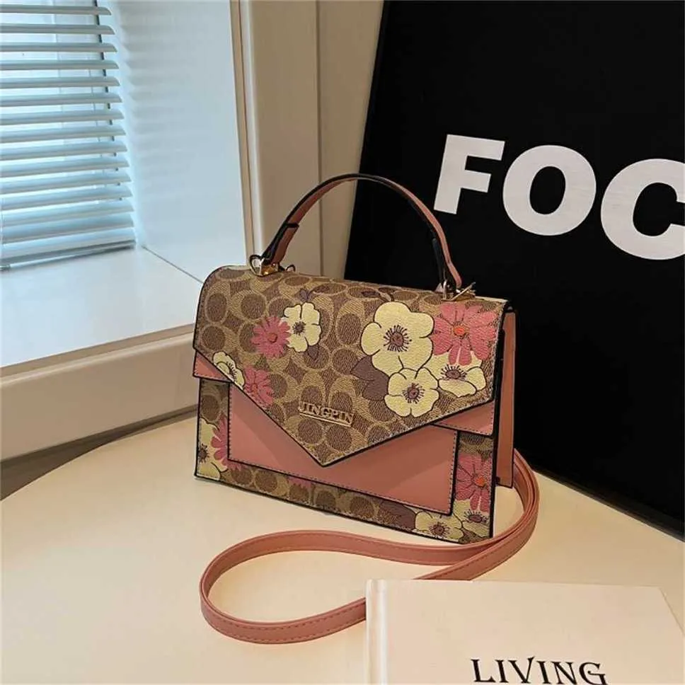 Avancerad känsla 2024 Kvinnor Small Square Chain Strap Casual Handbag 70% rabatt