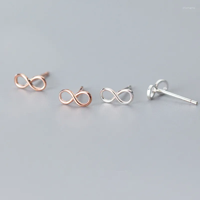 Stud Earrings Real 925 Sterling Silver Simple Cross For Women Children Baby Girl Kids Mini Minimalist Party Fine Jewelry B058 7145