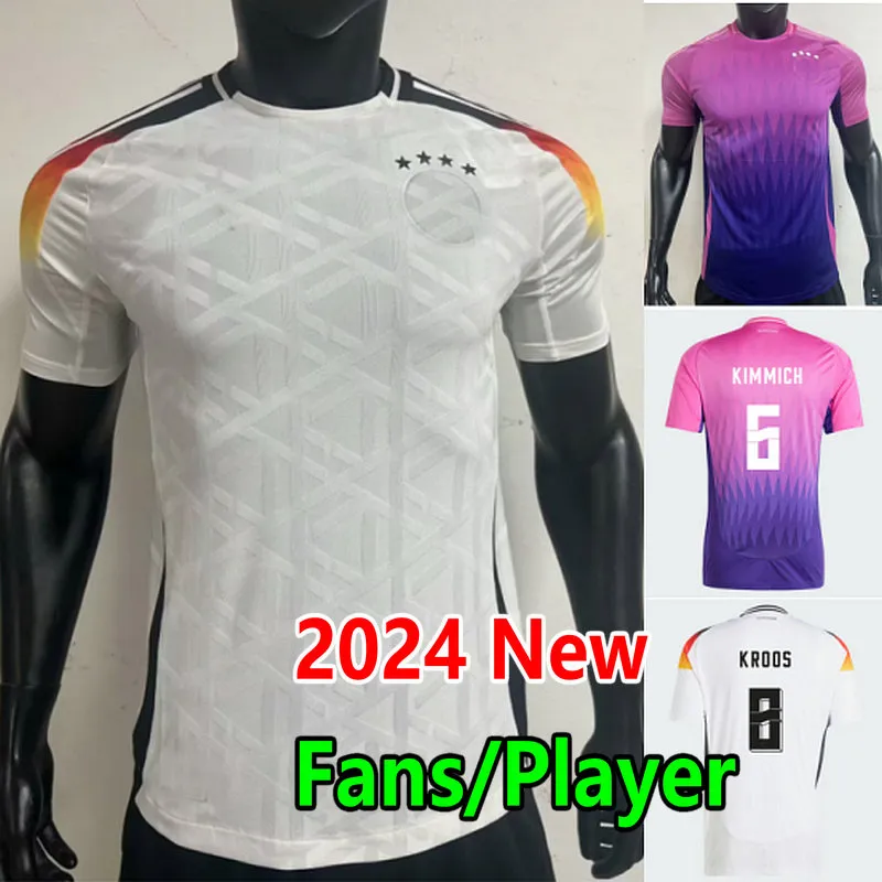 2024 Havertz Muller Gnabry Soccer Jerseys 24 25 Wirtz Fullkrug Havertz Musiala Kimmich Hummels Germanys Football Shirt Gundogan Hofmann Kroos Men Kids Uniform