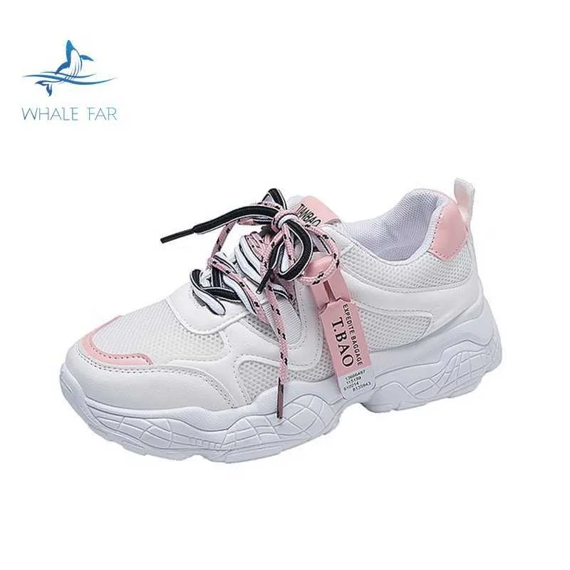 HBP Non-Brand new thick-soled breathable student casual sports womens shoes