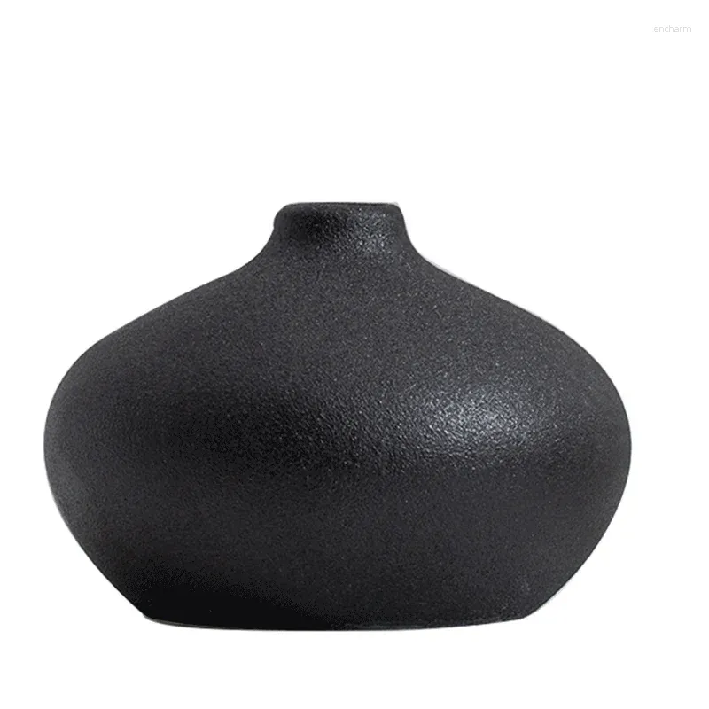 Vases Ceramic Aesthetic Vase Jar Design Chinese Modern Art Office Centerpiece Enfeites Para Casa Decoracao Home Decoration