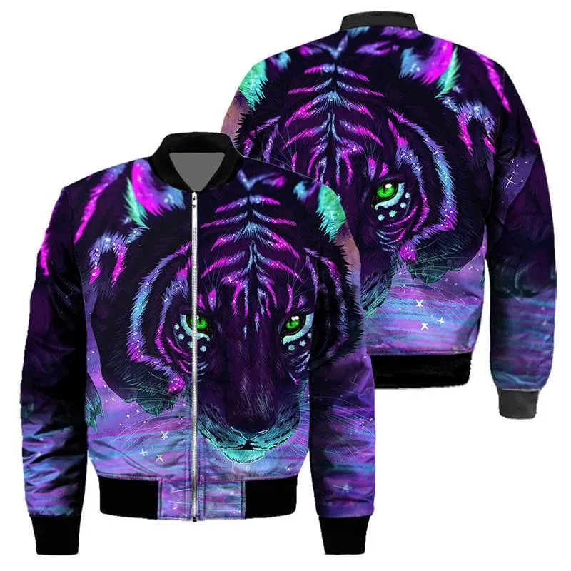 ジャケット・アウター doublet 3D PRITED SOUVENIR JACKET TIGER doublet - 3D プリントスーベニアジャケット - 3D PRITED