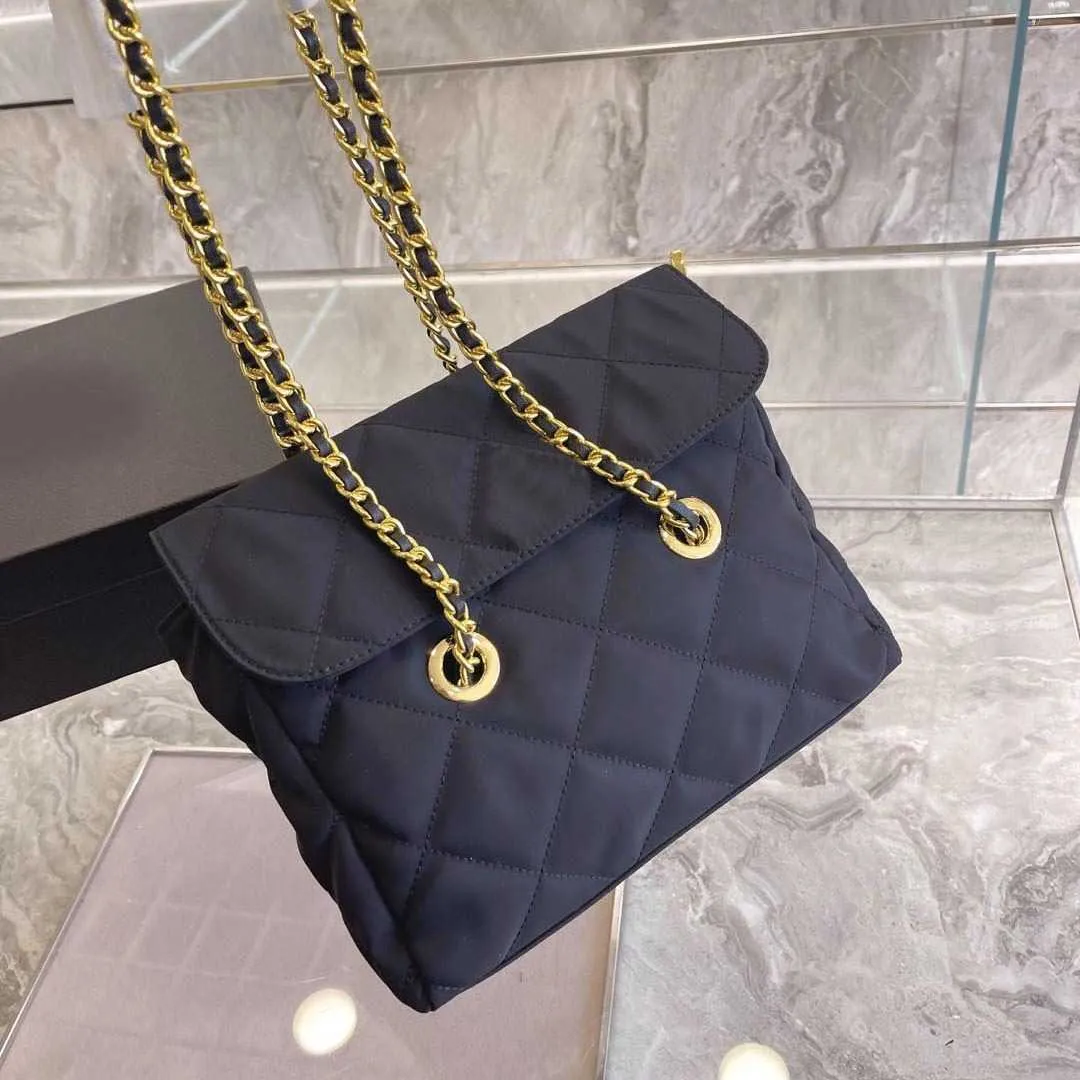 Sacs à bandoulière dames haut de gamme sacs à main de luxe designer classique marque diagonale portefeuille toile nylon sac à main design 211021