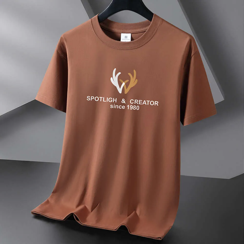 T-shirt in puro cotone casual e versatile per uomo donna studente mezza manica coppia completo tutto fondo corto