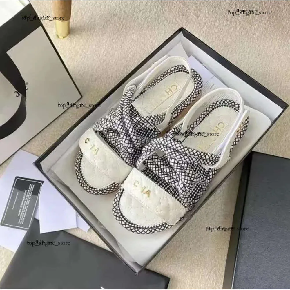 Footwear Slip On Chanel Chanelshoes New Luxury Designer Sandals