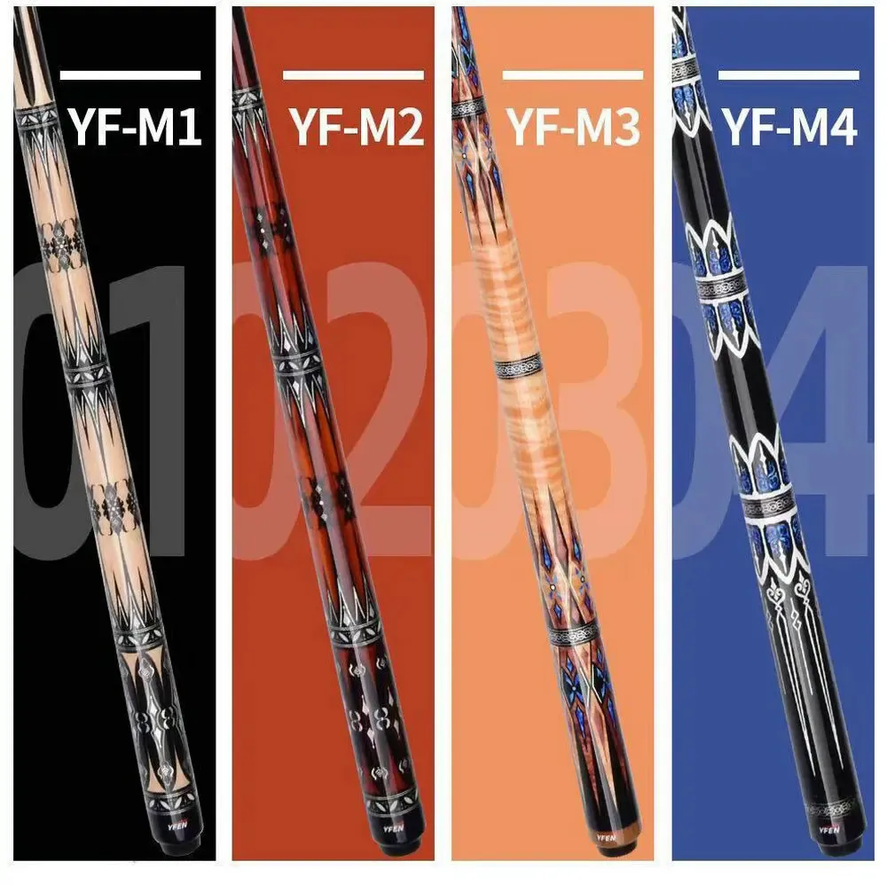 YFEN 57 kolfiberteknologi 12 BILLIARD POOL KUME PLICK 125mm Förlängare Fall 240315