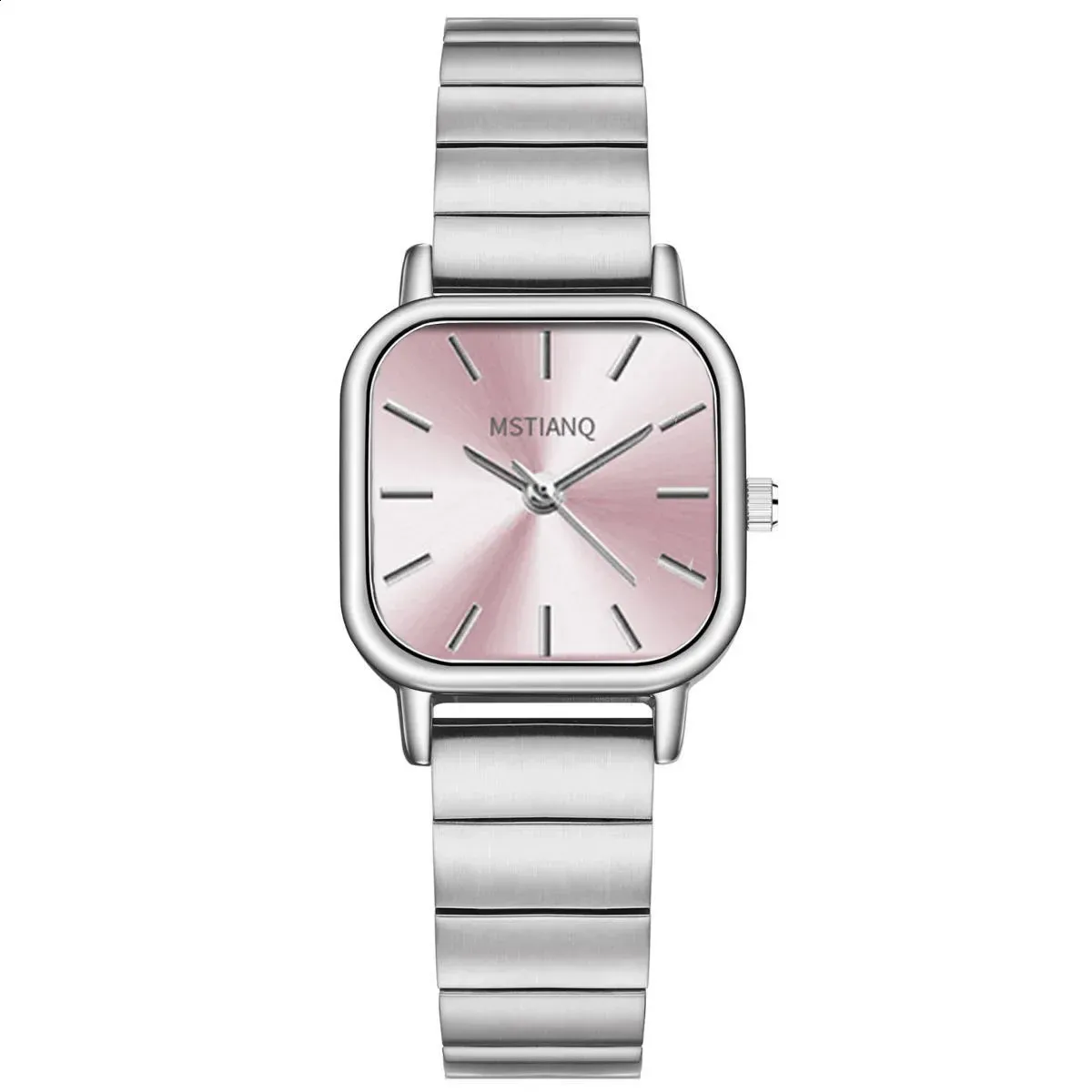 Mode Eenvoudige Vrouwen Horloge Veelzijdige Ins Vrouwelijke Student Bamboe Knoop Stalen Band Quartz Luxe Gift Klok Horloges 240311