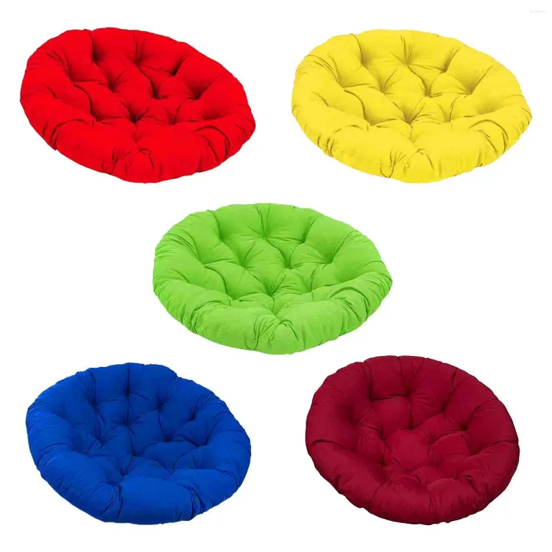 Coussin de chaise panier suspendu, meubles de camping, coussin d'œufs lavable au sol pour salon, Patio, maison, intérieur et extérieur, bureau