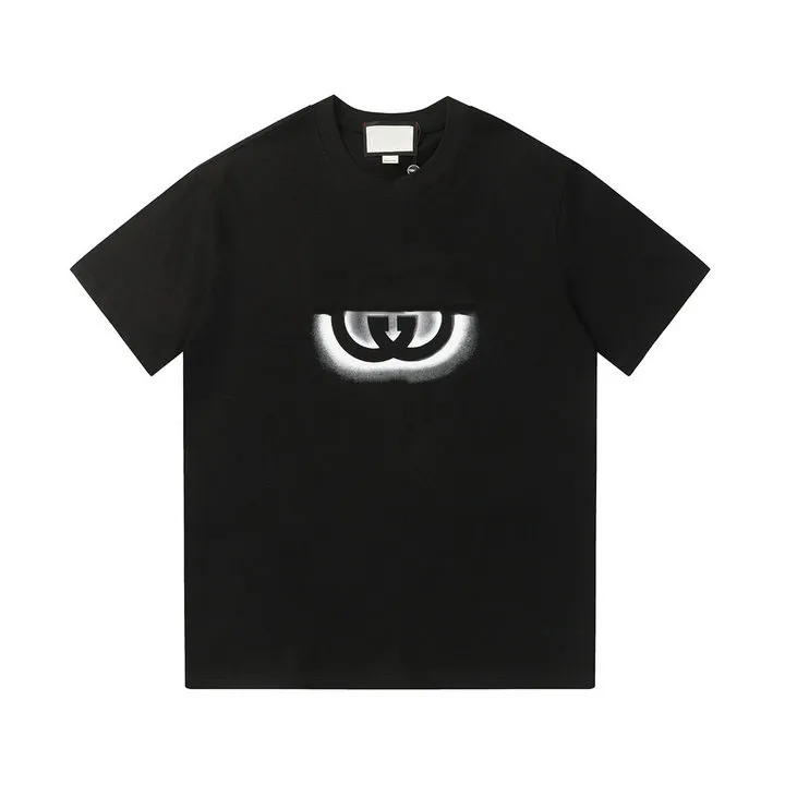 T-shirt de designer masculino casual masculino feminino camiseta letras 3d estereoscópico impresso manga curta best-seller roupas de hip hop masculino de luxo tamanho asiático S-3XL A4